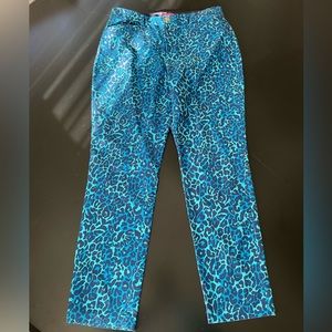 Lilly Pulitzer Print Pants!  Gorgeous!  Never Worn